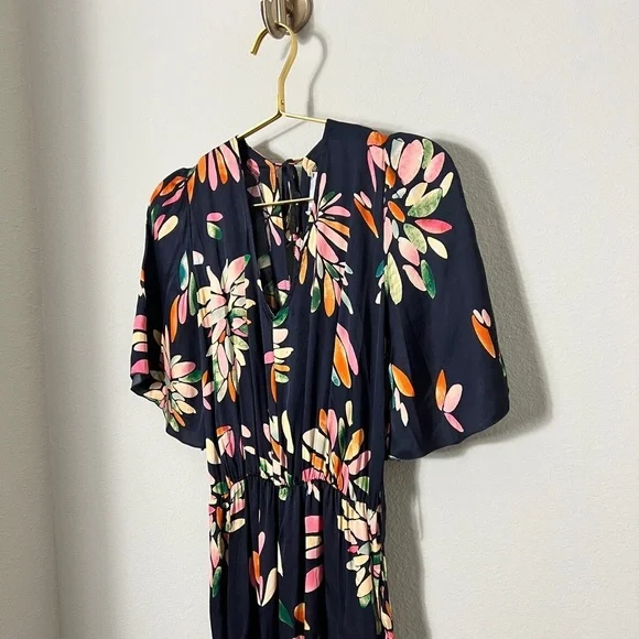 EUC FRNCH Paris Jil jumpsuit in Floral Print, Size Small